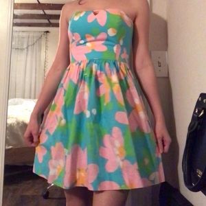 00 Lilly Pulitzer Rochelle Strapless Dress